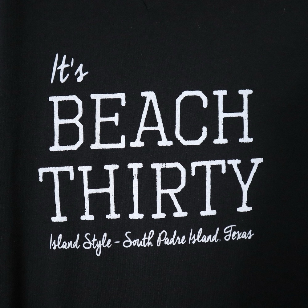 It's Beach Thirty Island Style South Padre Island Texas Woman's Tank neck cutout